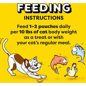 Temptations Creamy Puree Salmon, Chicken & Tuna Variety Pack Lickable Cat Treats, 0.42-oz pouch, 24 count