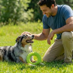 Pupstages Flex-Force Watermelon-Banana Scent Flexible Flying Disc Dog Toy, Green, Large slide 2 of 6