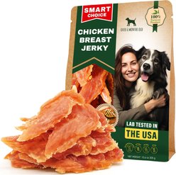 Beloved Pets Chicken Breast Jerky Human Grade & Grain-Free Organic Chicken Jerky Dog Treats, 10.6-oz bag