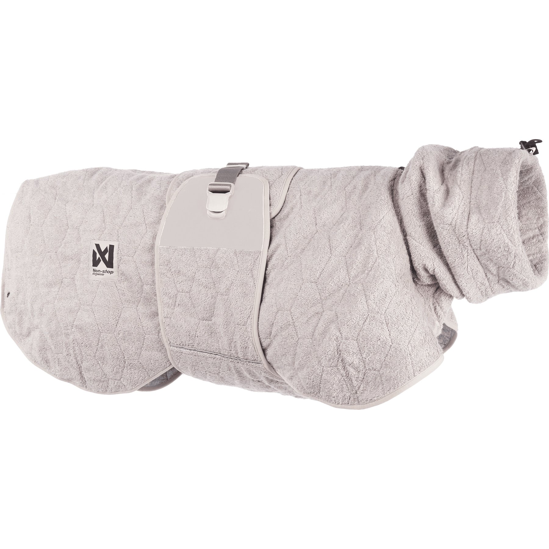 Non-stop Dogwear Drying Dog Coat, Sand, 33