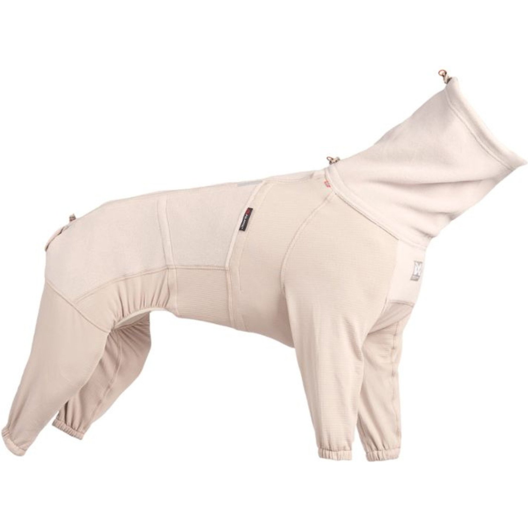 Non-stop Dogwear Trail Quest Fleece Overall Dog Sweater, Sand, 36