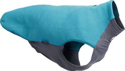 Non-stop Dogwear Trail Quest Fleece Pullover Dog Sweater, Teal, 33