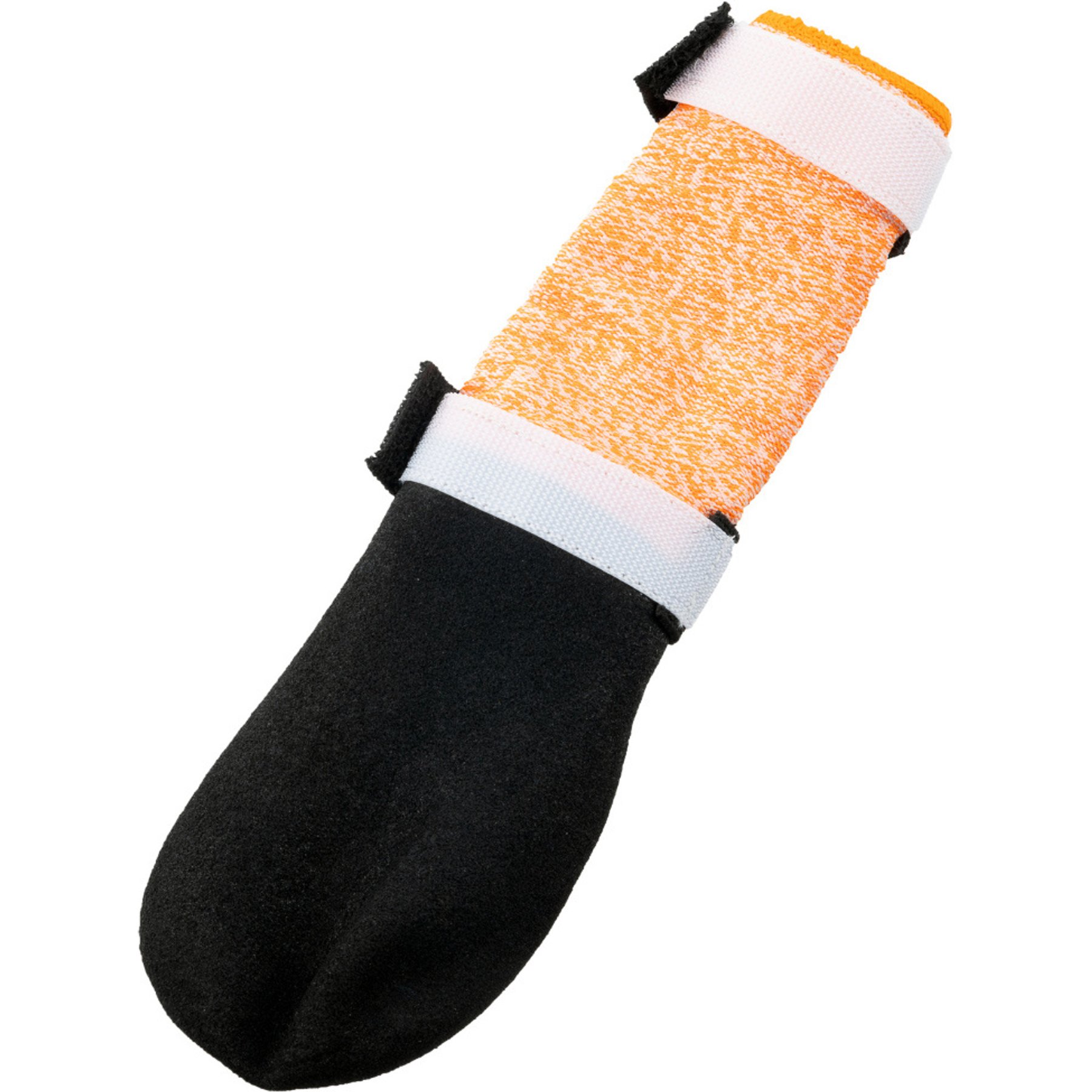 Non-stop Dogwear Protector Bootie High Dog Boots, Black/Orange, Small