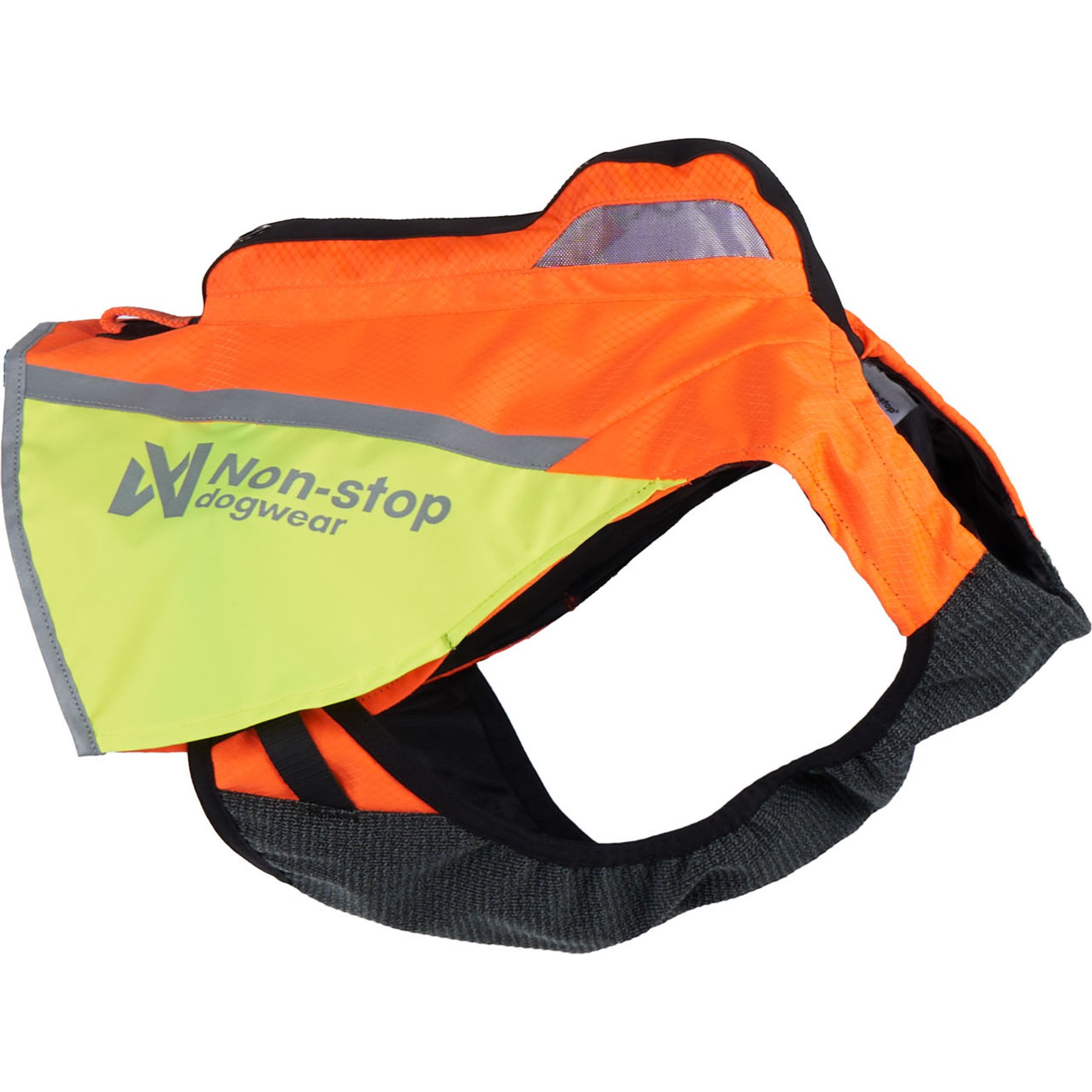 Non-stop Dogwear Protector GPS 2.0 Dog Vest, Orange, X-Large