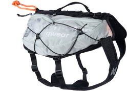 Non-stop Dogwear Trail Light Dog Backpack, Gray, X-Large
