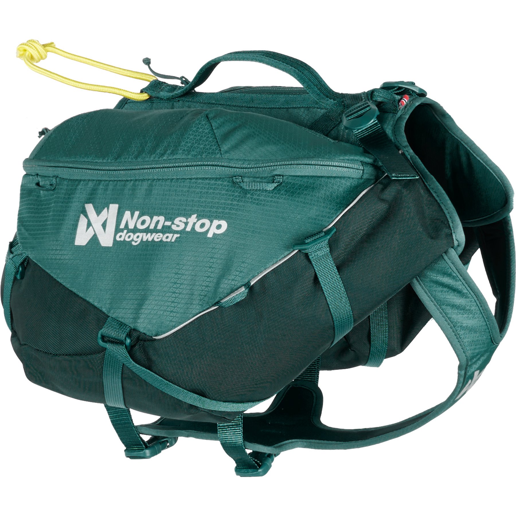 Non-stop Dogwear Trail Quest Dog Backpack, Dark Teal, X-Large