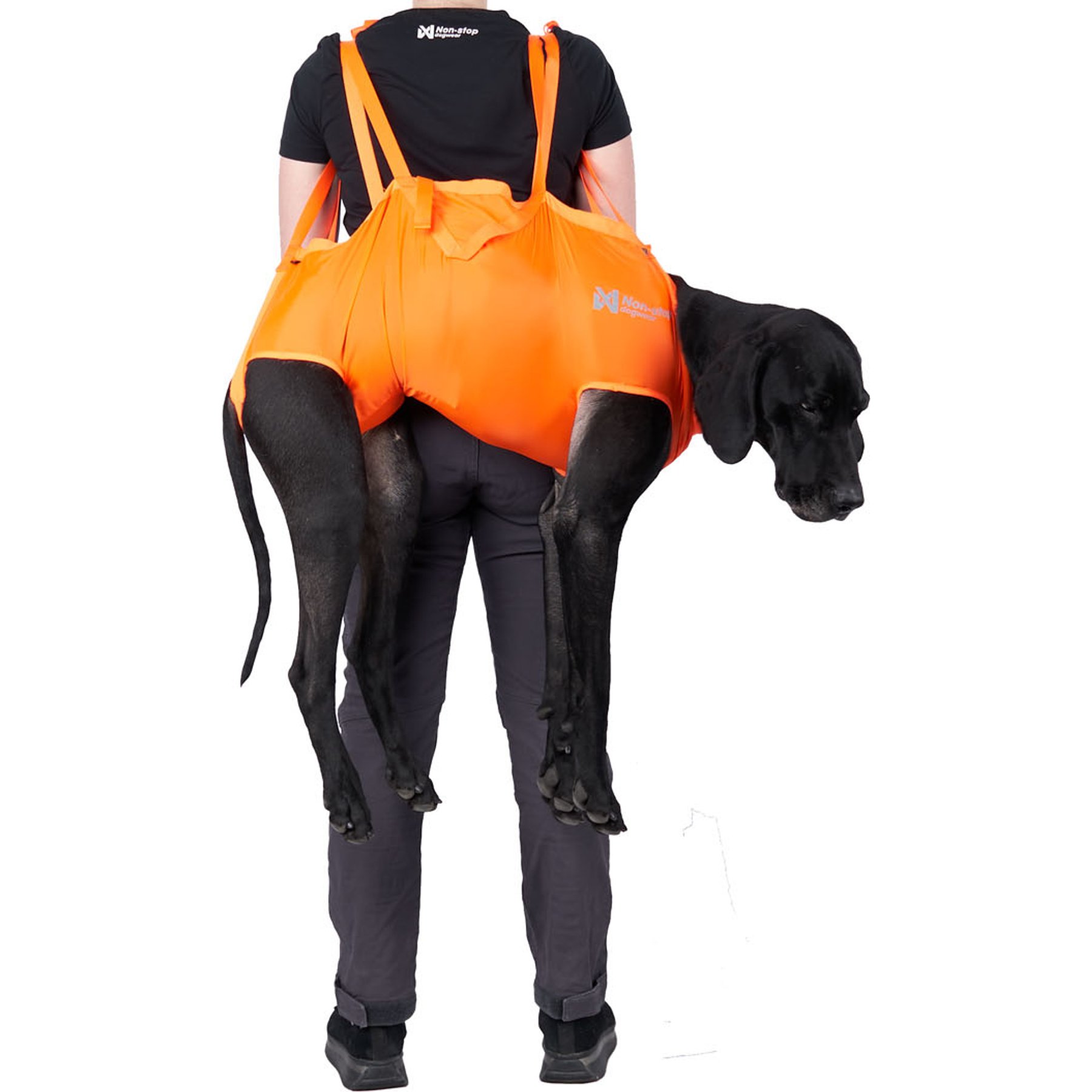 Non-stop Dogwear Dog Rescue Sling on a white background