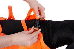 Non-stop Dogwear Dog Rescue Sling, Orange, Large slide 2 of 4