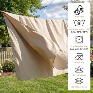 Bedsure Waterproof Dog Couch Protector Cover Blanket, Cream, King