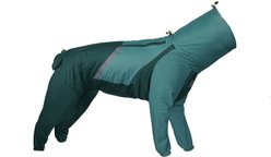Non-stop Dogwear Fjord Overall Dog Raincoat, Teal, 65