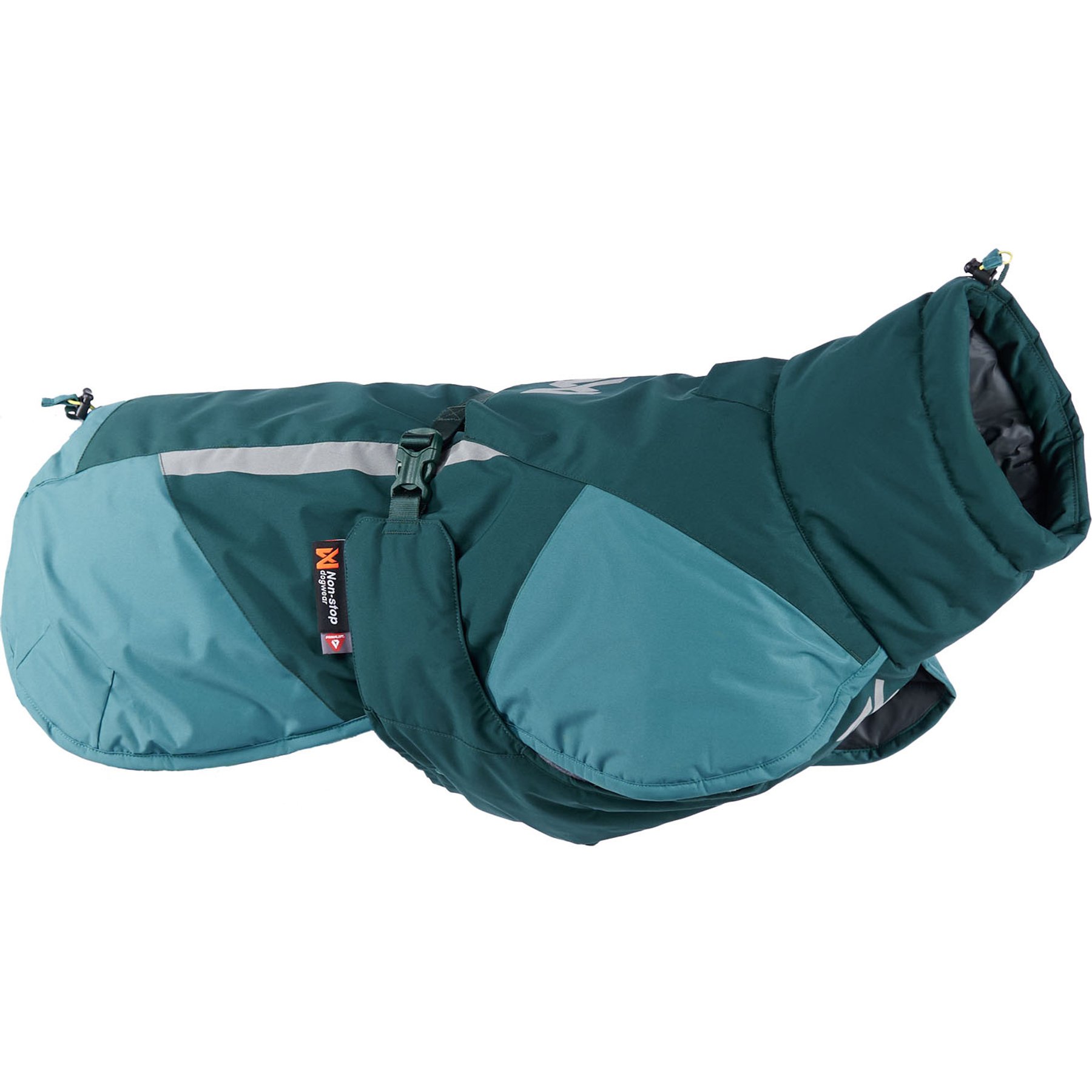 Non-stop Dogwear Glacier 3.0 Dog Jacket, Teal, 30