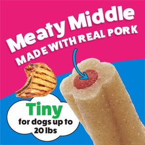 Busy Bone Long-Lasting Real Meat Tiny Dog Treat, 60 count