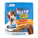Busy Bone with Beggin' Twist'd! Long-Lasting Cheddar & Hickory Smoke Small/Medium Dog Treats, 10 count