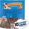 Show in main carousel: Busy Bone with Beggin' Twist'd! Long-Lasting Cheddar & Hickory Smoke Small/Medium Dog Treats, 10 count slide 4 of 12