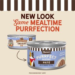 Merrick Purrfect Bistro Grain-Free Tuna Pate Canned Cat Food, 3-oz, case of 24 slide 2 of 9