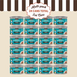 Merrick Purrfect Bistro Grain-Free Wet Cat Food Duck Recipe Pate, 3-oz can, case of 24 slide 2 of 8