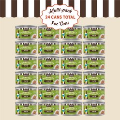 Merrick Purrfect Bistro Grain-Free Turkey Pate Canned Cat Food, 3-oz, case of 24 slide 2 of 8