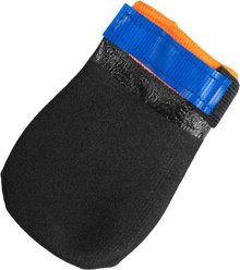 Non-stop Dogwear Protector Dog Bootie, Black/Orange, X-Small