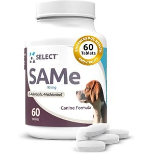 K9 SELECT SAMe 225mg Tablet Liver Supplement for Dogs, 60 count