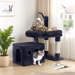 Globlazer 32-in Cat Tree, Dark Gray