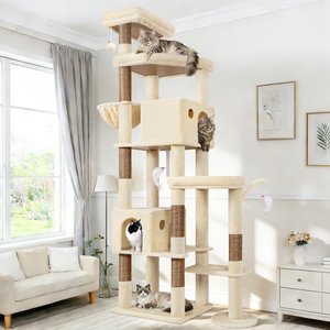 Globlazer 83-in Giant Cat Tree, Beige