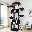Globlazer 76-in Extra Tall Multi-Level Cat Tree & Condo, Dark Gray