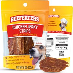 Beefeaters Chicken Strips Jerky Dog Treats, 9-oz bag