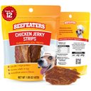 Beefeaters Chicken Strips Jerky Dog Treats, 1.65-oz bag, case of 12