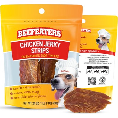 Beefeaters Beefeaters Chicken Strips Jerky Dog Treats, 24-oz bag