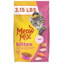 Meow Mix Kitten Li’l Nibbles Dry Cat Food, 3.15-lb bag