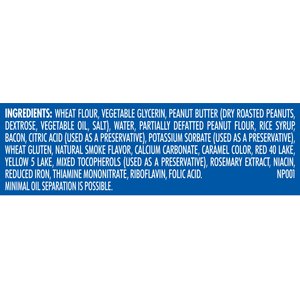 Milk-Bone Peanut Buttery Bites with Real Peanut Butter & Bacon Soft & Chewy Dog Treats, 4.5-oz bag