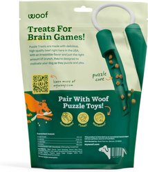 Woof Air-Dried Puzzle Training Beef Natural Dog Chew Treats, 12-oz bag slide 2 of 2