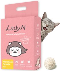 Lady N Natural Attractant Granular Clumping Tofu Cat Litter, 9-lb bag