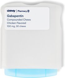 Gabapentin Compounded Chicken Soft Chew, 100 mg, 30 chews for Veterinary use slide 2 of 2