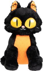 FuzzYard Purrsephone Squeaky Dog Plush Toy, Black
