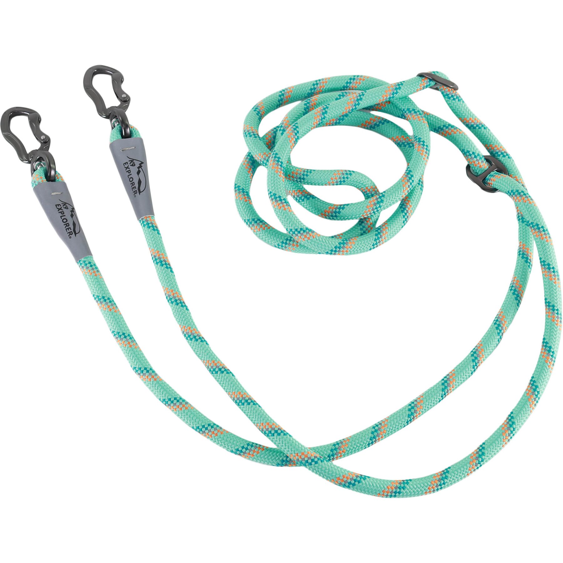 K9 Explorer Trek Everglades Multi-Function Rope Leash, 8-ft long, 1-in wide