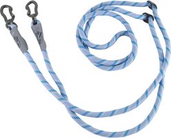 K9 Explorer Trek Glacier Multi-Function Rope Leash, 8-ft long, 1-in wide