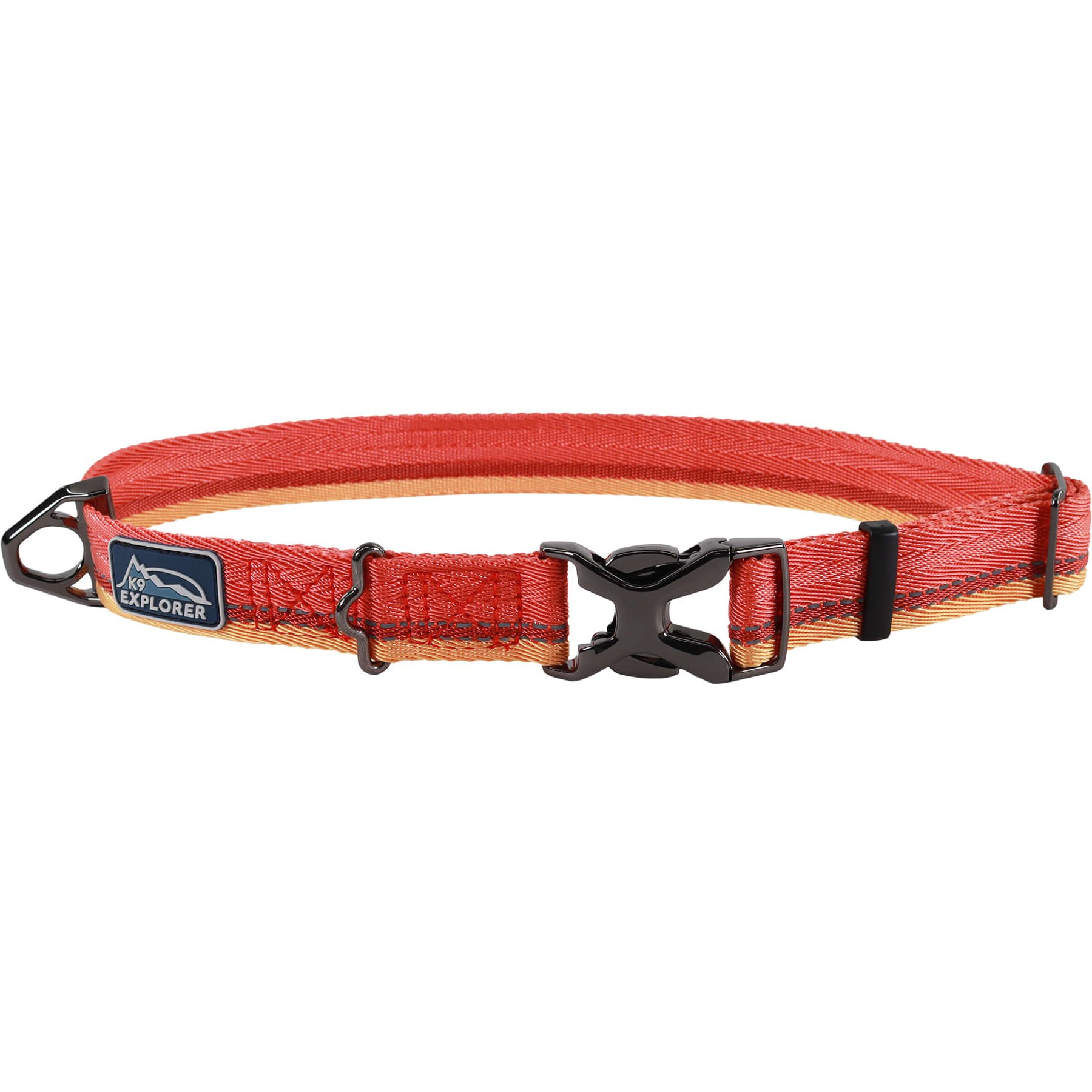 K9 Explorer Trek Sahara Adjustable Dog Collar, Large: 18 to 26-in neck, 1-in wide