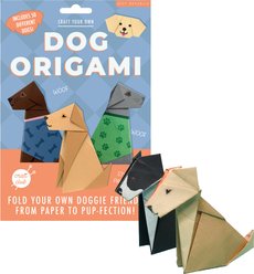 Gift Republic Dog Origami Canvas Art Kit, Multicolor