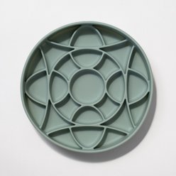dogged Circulo Slow Feeder Dog Bowl, 3.5-cup, Seafoam