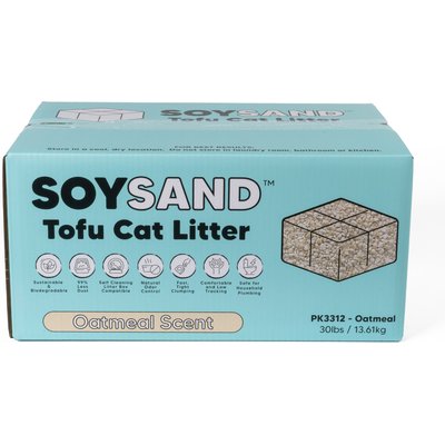 SOYSAND SOYSAND Tofu Scented Clumping Cat Litter, 30-lb box