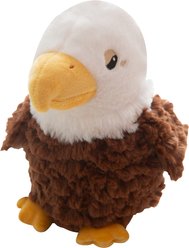 Snugarooz Evan the Eagle Squeaky Plush Dog Toy, Brown