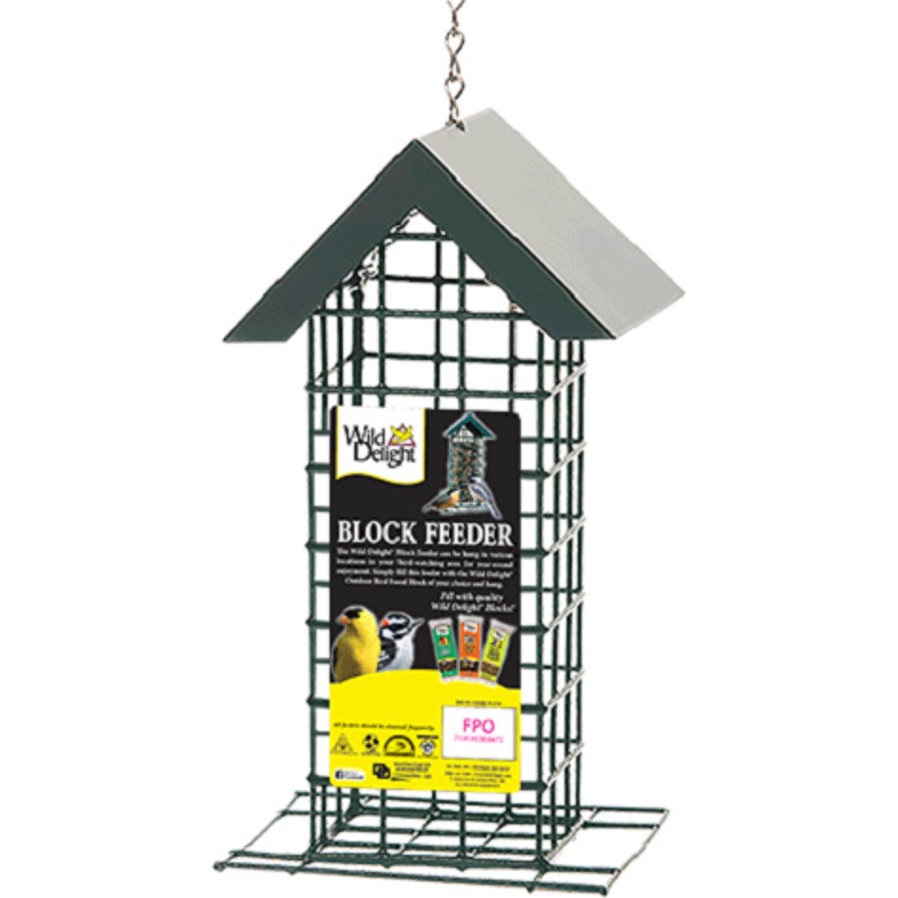 Wild Delight Block Wild Bird Feeder