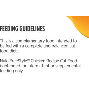 Nulo FreeStyle Chicken in Broth Cat Food Topper, 2.8-oz, case of 24