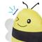 Show in main carousel: Frisco Bee Plush Squeaky Dog Toy, Medium/Large slide 3 of 6