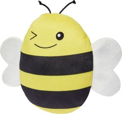 Frisco Bee Plush Squeaky Dog Toy, Medium/Large
