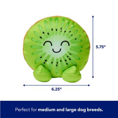 Show full view: Frisco Kiwi Plush Squeaky Dog Toy, Medium/Large slide 2 of 6