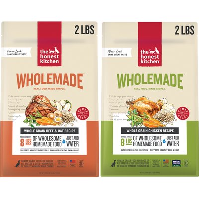 The Honest Kitchen The Honest Kitchen Whole Grain Chicken Recipe + Whole Grain Beef Recipe Dehydrated Dog Food