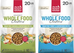 The Honest Kitchen Chicken Whole Food Clusters + Turkey Dry Dog Food