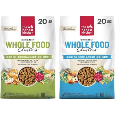 The Honest Kitchen The Honest Kitchen Chicken Whole Food Clusters + Turkey Dry Dog Food